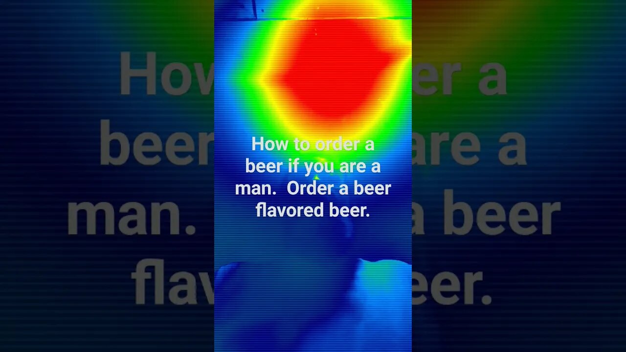 How To Order A Beer If You're A Man