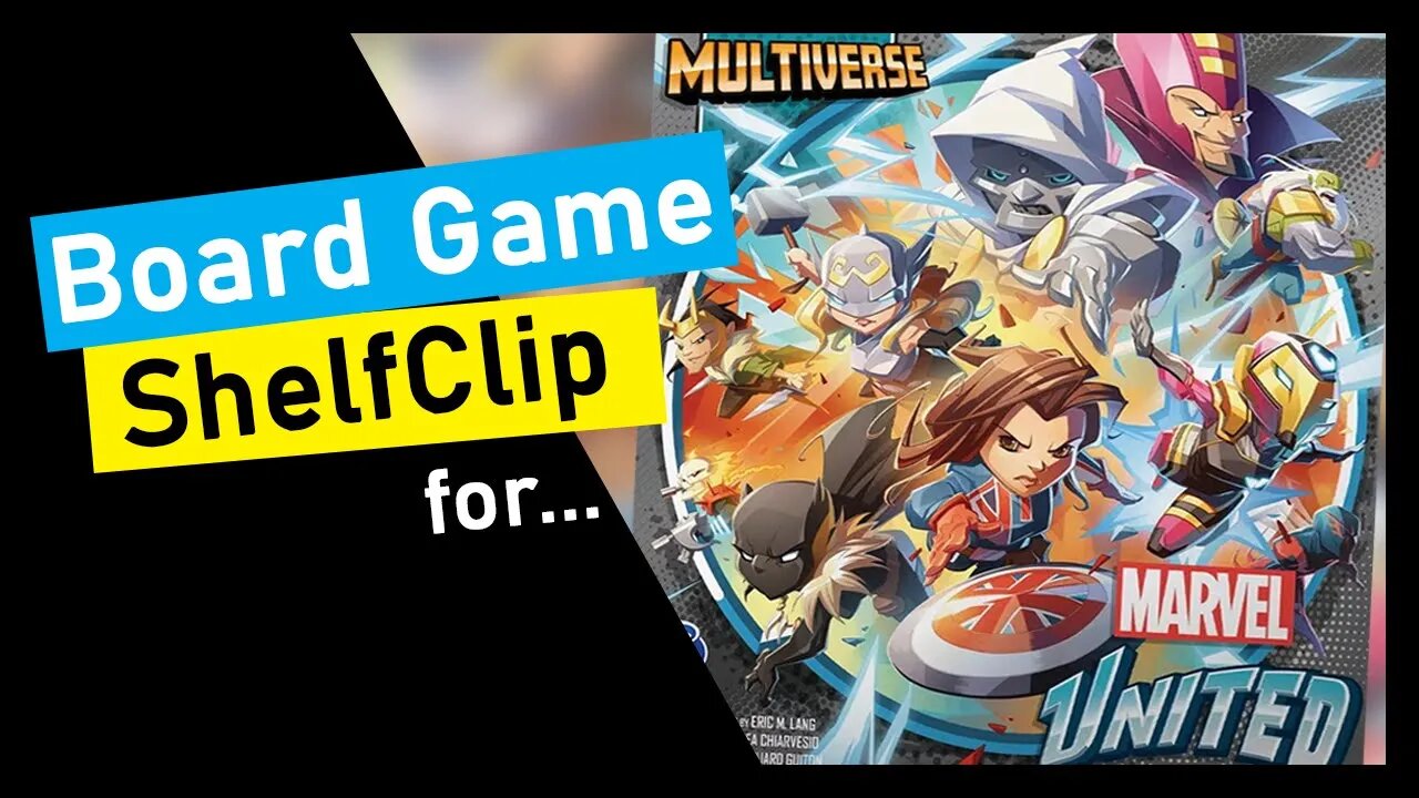 🌱ShelfClips: Marvel United Multiverse (Short Board Game Preview)