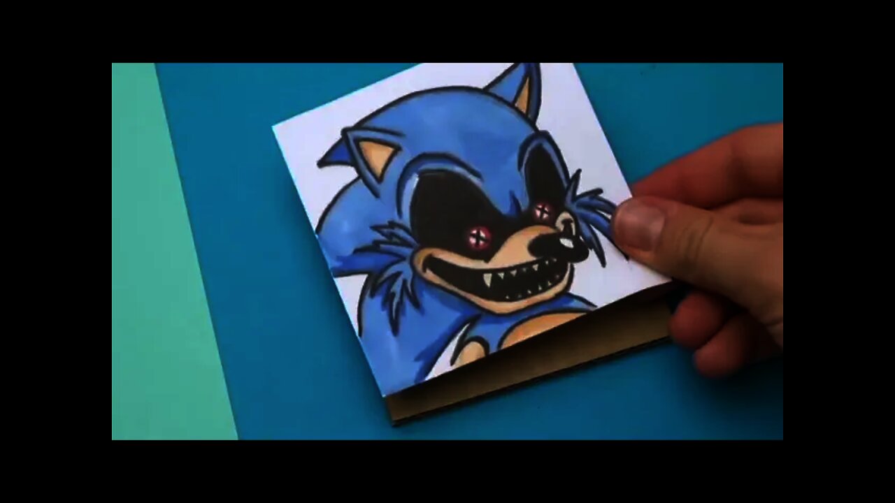 5 FNF ARTS & PAPER CRAFTS for FANS (SONIC EXE, HUGGY WUGGY, SQUID GAME) etc