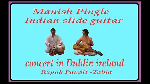 MANISH PINGLE---CONCERT IN DUBLIN