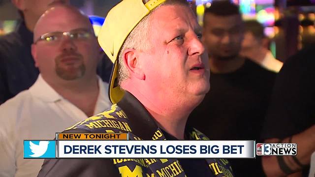 Derek Stevens loses out on $1 million bet after Michigan falls short