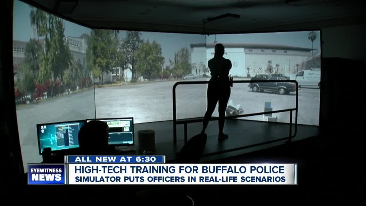 New training tool puts Buffalo Police in real, virtual scenarios