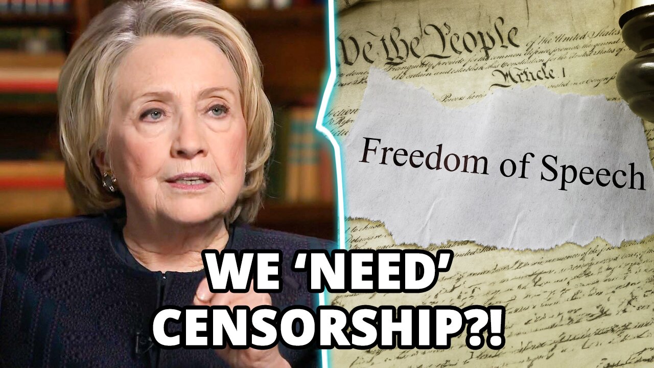 Mask Off: Hillary Clinton’s Calls For Censorship Just Hit a New Level