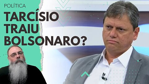 ESQUERDA estimula SEPARAÇÃO de TARCÍSIO e BOLSONARO porque é MAIS FÁCIL combatê-los SEPARADOS