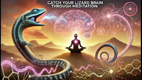 CATCH YOUR LIZARD BRAIN THROUGH MEDITATION