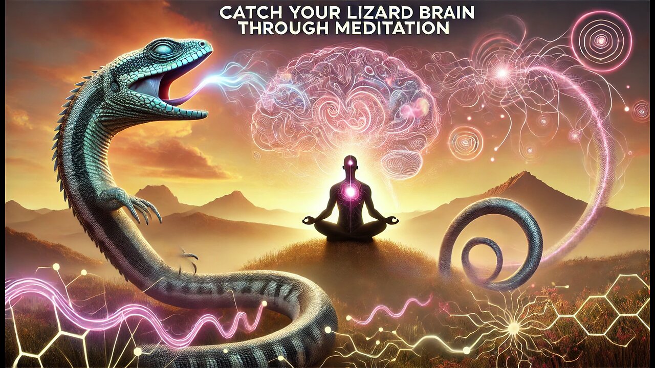 CATCH YOUR LIZARD BRAIN THROUGH MEDITATION