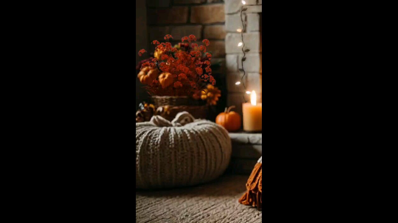 Cozy on a chilly Autumn night.