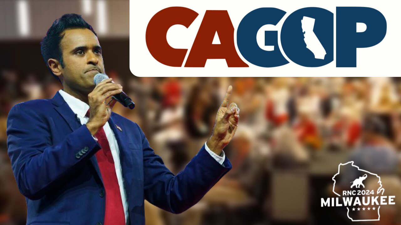 Vivek Live at CA GOP Delegation (RNC)