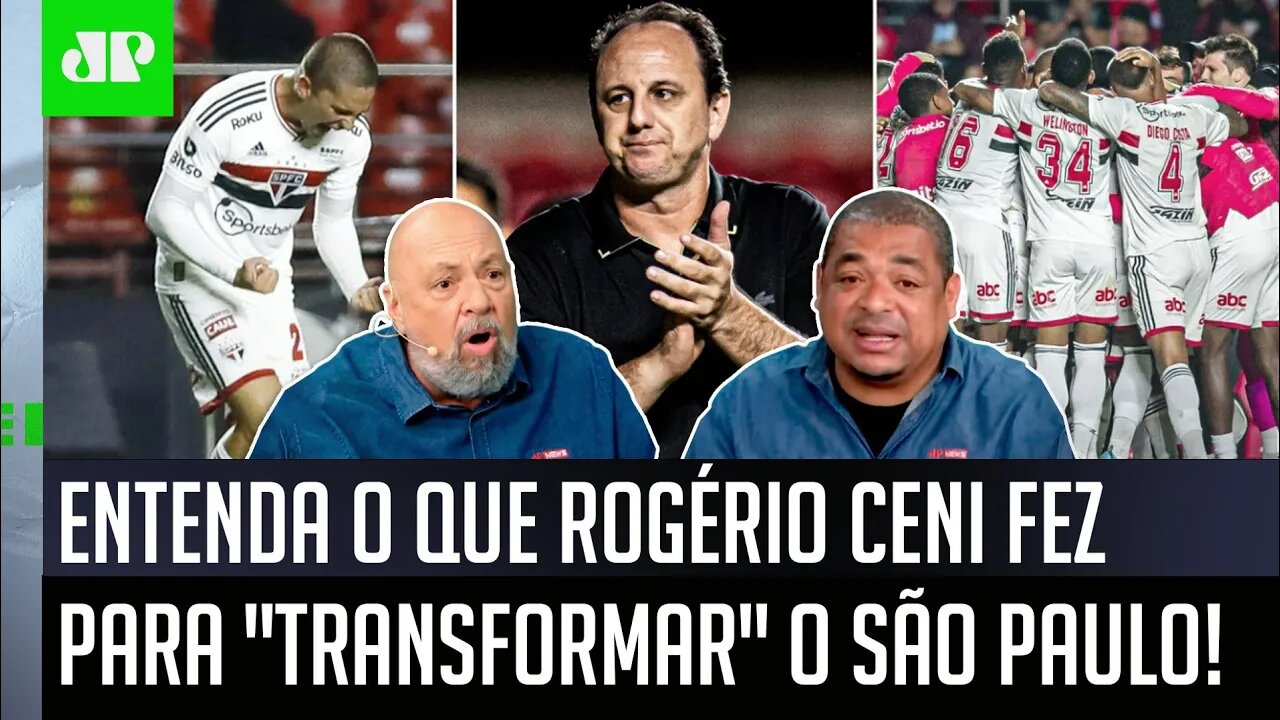 "Eu CONVERSEI com o Rogério Ceni! O São Paulo está MELHORANDO porque..." Veja DEBATE!