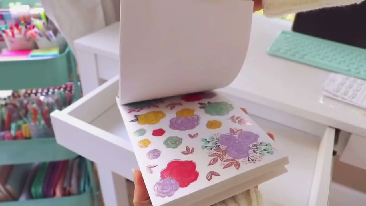 Desk + stationery organization makeover