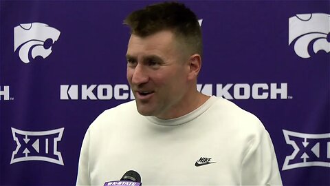 Kansas State Football | Joe Klanderman Press Conference | October 21, 2021