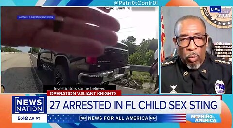 T.K. Waters, the sheriff who led the recent child sex sting in FL