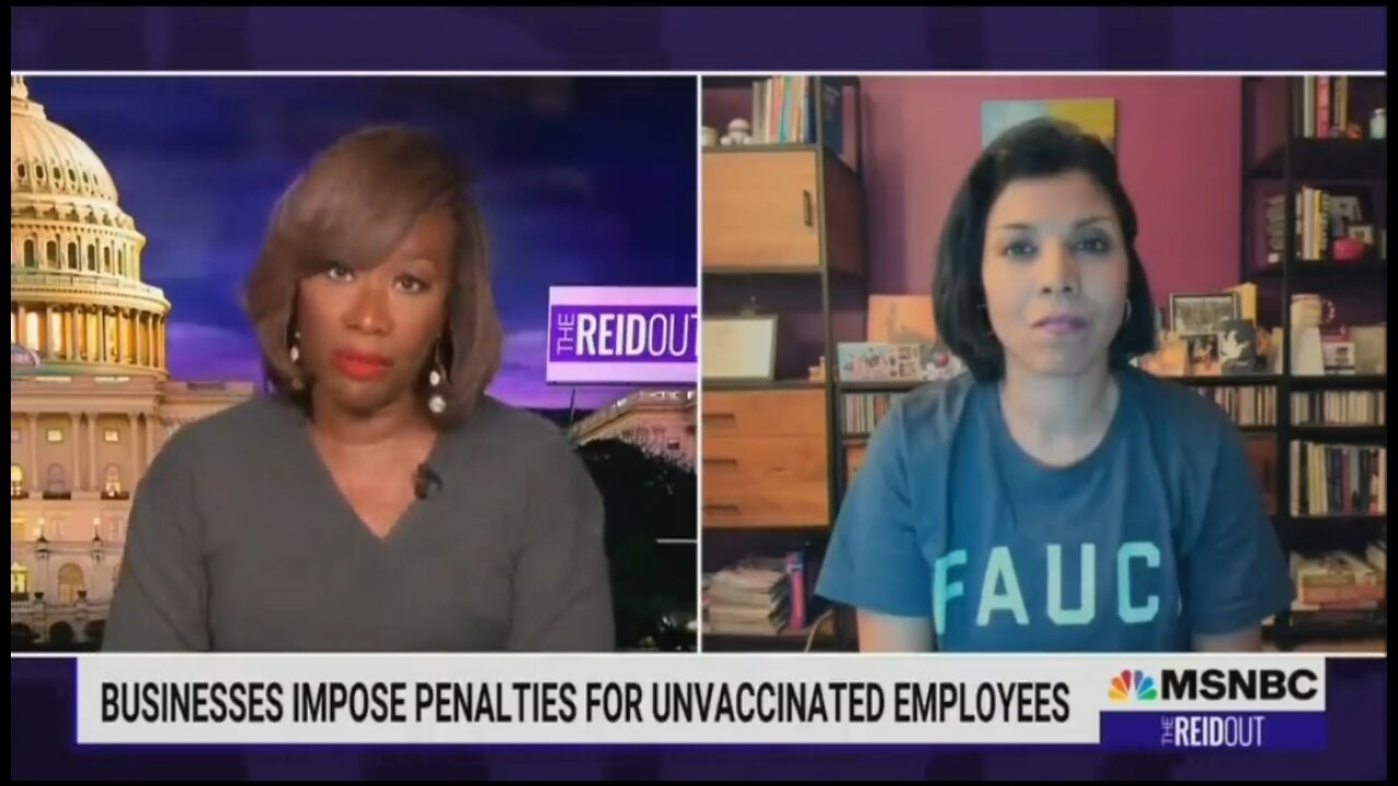 MSNBC's Joy Reid: Unvaxxed Should Pay More Into The Healthcare System