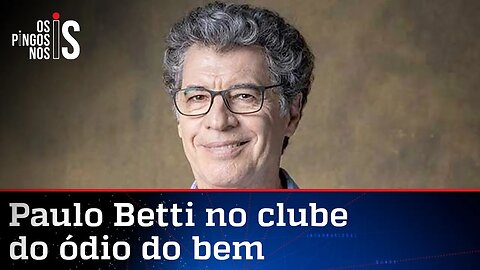 Paulo Betti diz que facada em Bolsonaro foi mal feita