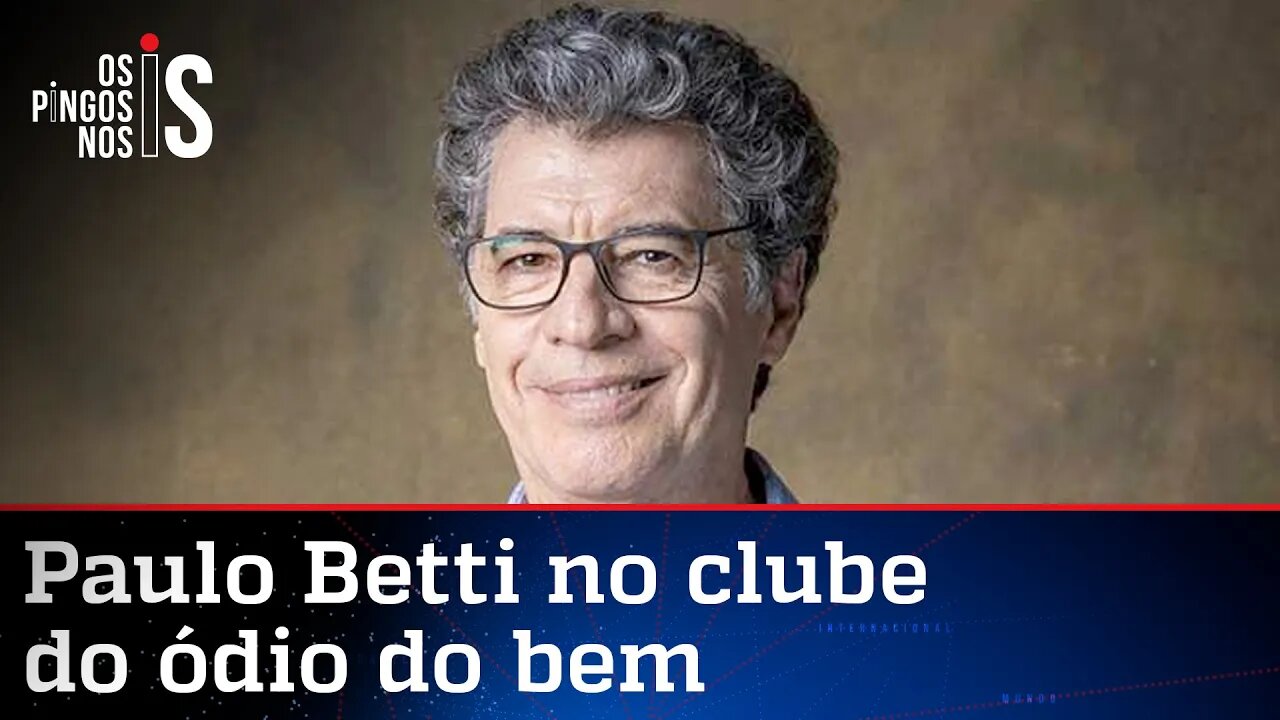 Paulo Betti diz que facada em Bolsonaro foi mal feita