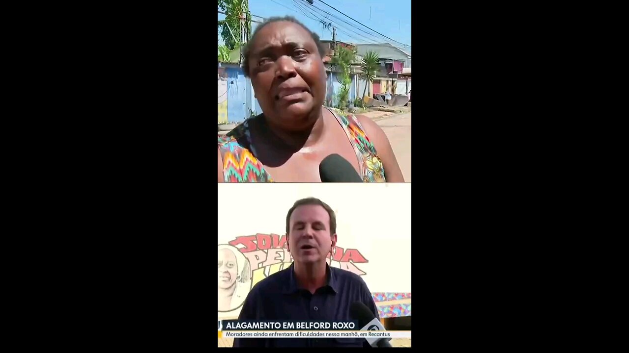 Essa senhora, com seus impostos, paga a vida confortável e segura desse prefeito malandro.