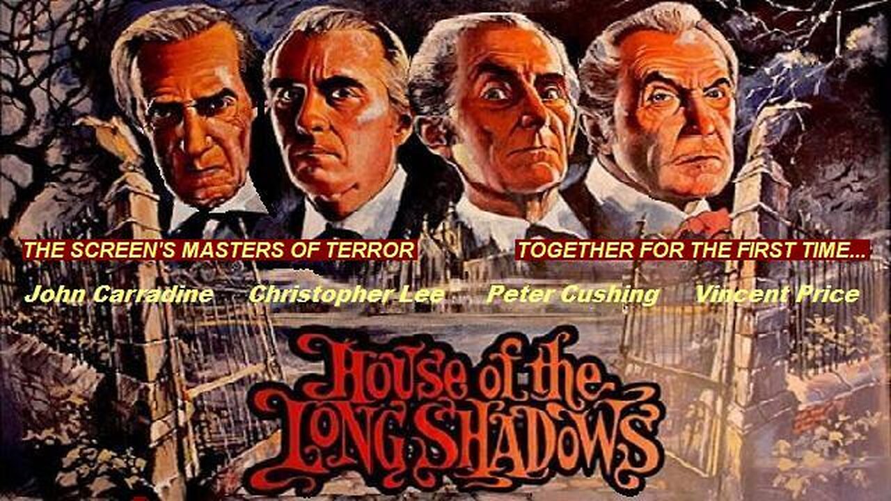 HOUSE OF THE LONG SHADOWS 1983 Haunted House with Price, Cushing, Lee & Carradine FULL MOVIE HD & W/S