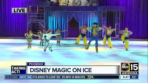 Experience Disney magic on ice in Phoenix