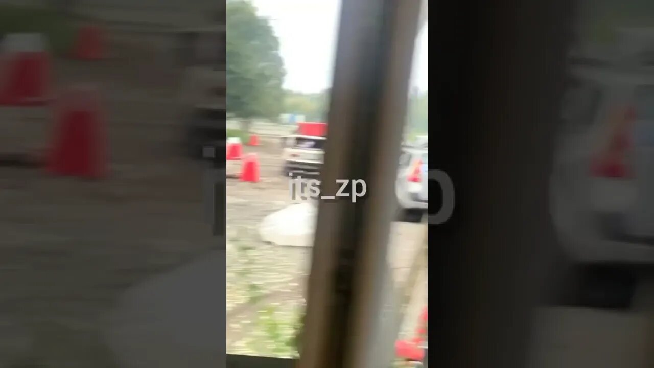 Ukrainian fascists fired at a queue of cars in Zaporozhye, 18 people were killed+