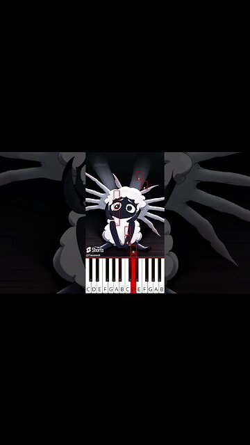 Amanda Flower Challenge (@fash) Amanda the Adventurer Animation - Octave Piano Tutorial