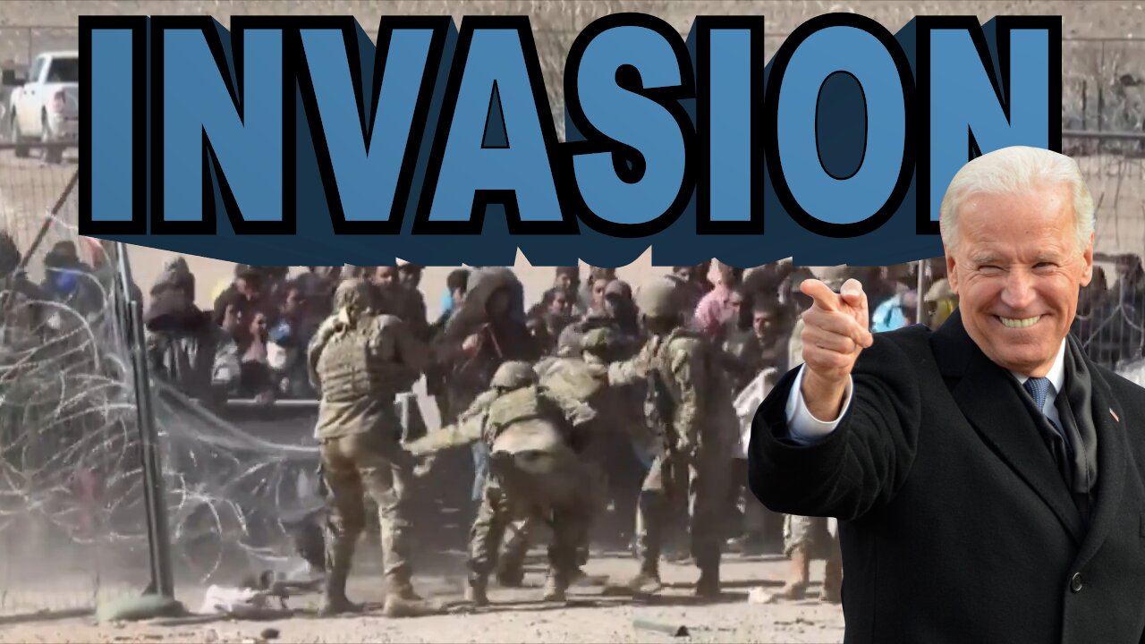 JOE BIDEN'S INVASION OF AMERICA!