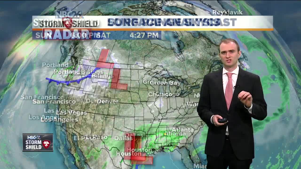 Gino Recchia NBC26 Storm Shield Weather Forecast