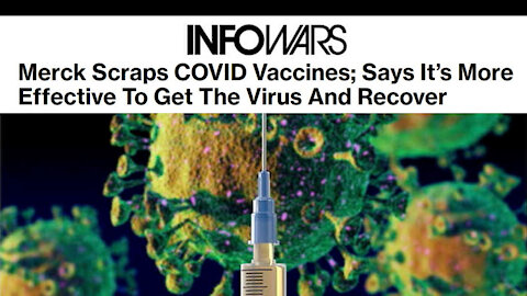 Merck Suspending Vaccine Research as Covid Hoax Collapses!