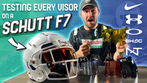 What Visors Fit a Schutt F7 VTD?? Visor Installation and Fit Test