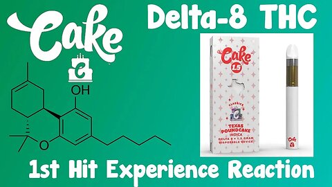 D8 CAKE EXPLAINED & FIRST EXPERIENCE REACTION! WHAT IS DELTA 8 THC 1