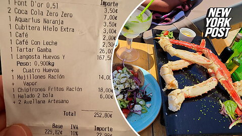 Customer stunned to find this petty fee on his $270 restaurant bill — it was extremely out of place