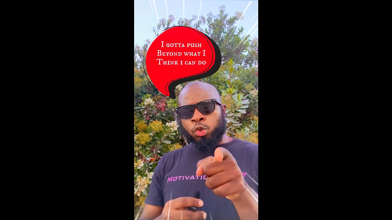 I Gotta Push #dayodman #motivation #eeyayyahh #motivationalspeaker