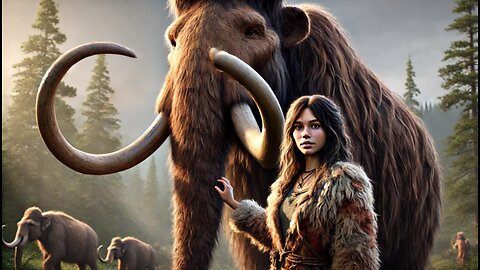 "Ayla and Momo: The Unbreakable Bond - A Prehistoric Adventure"