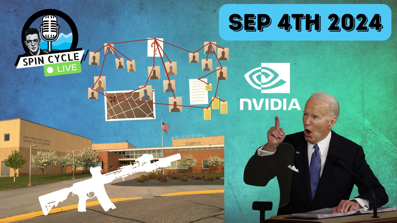 SCHOOL SHOOTING IN GEORGIA! NVIDIA STOCK PLUMMETS! ELECTION INTERFERENCE ABROAD! SCL 09/04/24