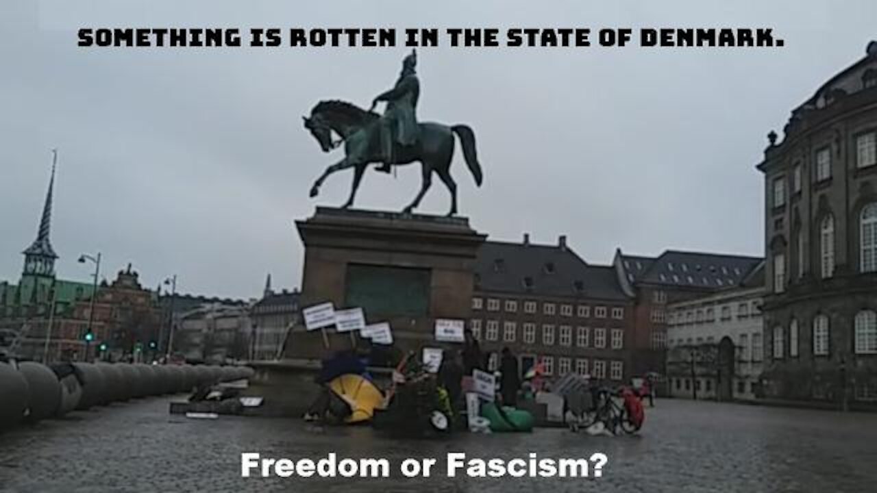 24/7 Demonstration Copenhagen Denmark today [17.12.2020]