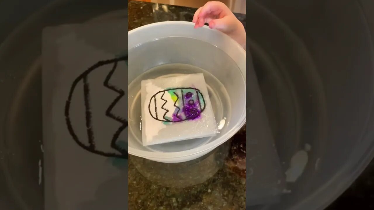 Easy Easter Activity For Toddlers and Kids | Cheap Toddler Activity #shorts