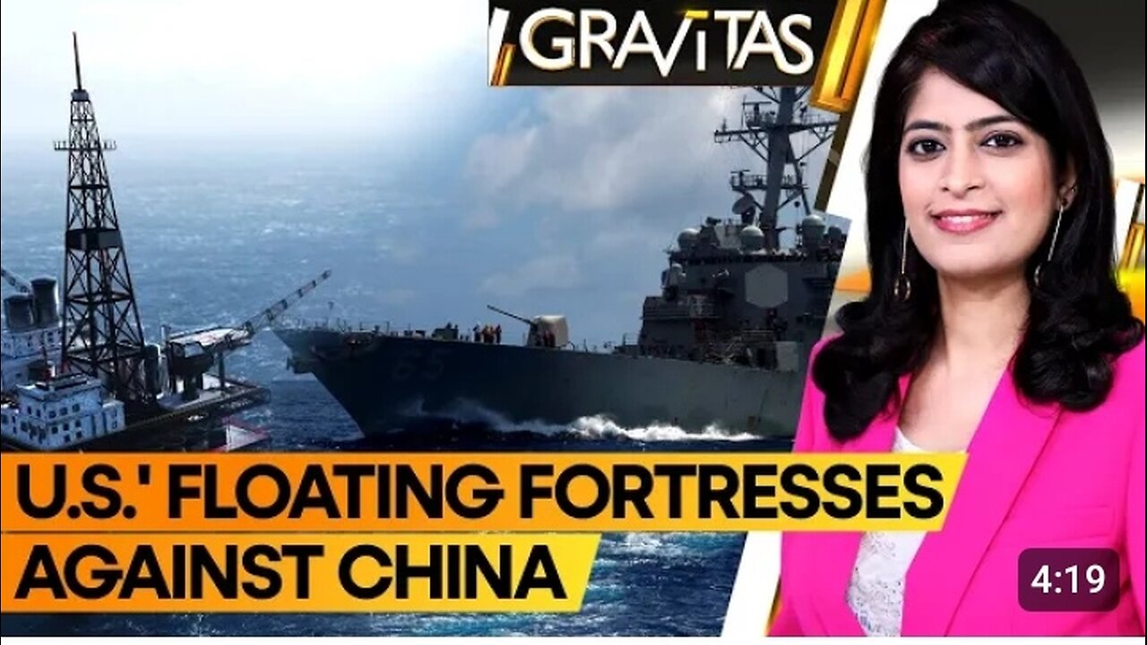 US converts oil rigs into 'Floating Fortresses' aimd China threat in the pecific