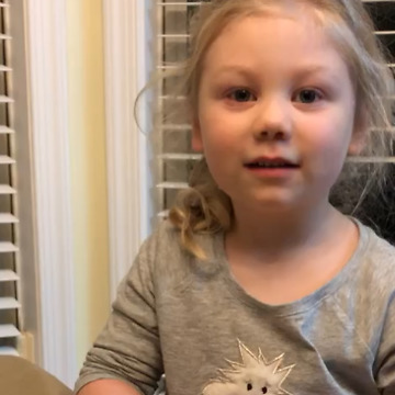 A Little Girl Doesn't Quite Understand How Gender Reveal Cakes Work