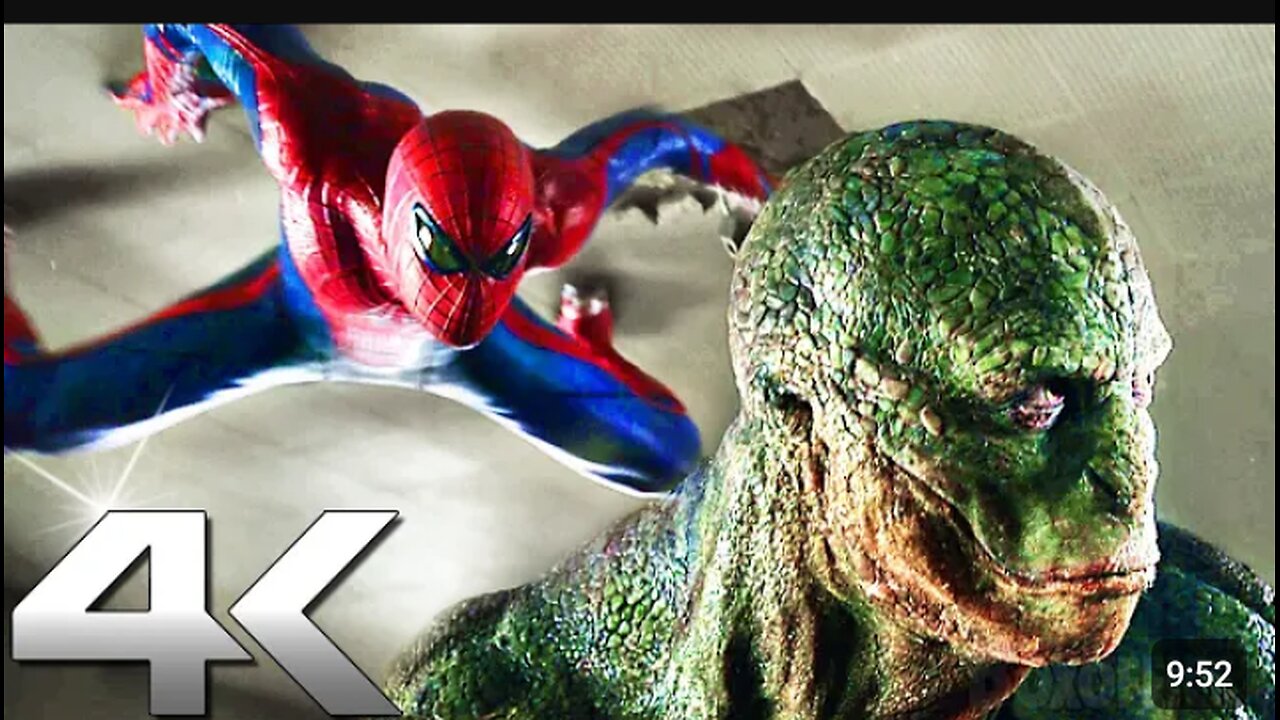 Spider-man vs the lizard: Last fight 4k HD