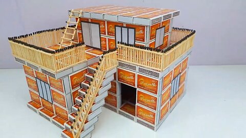 How To Make Beautiful House From Matchbox | Match House For Pets | Best outof waste