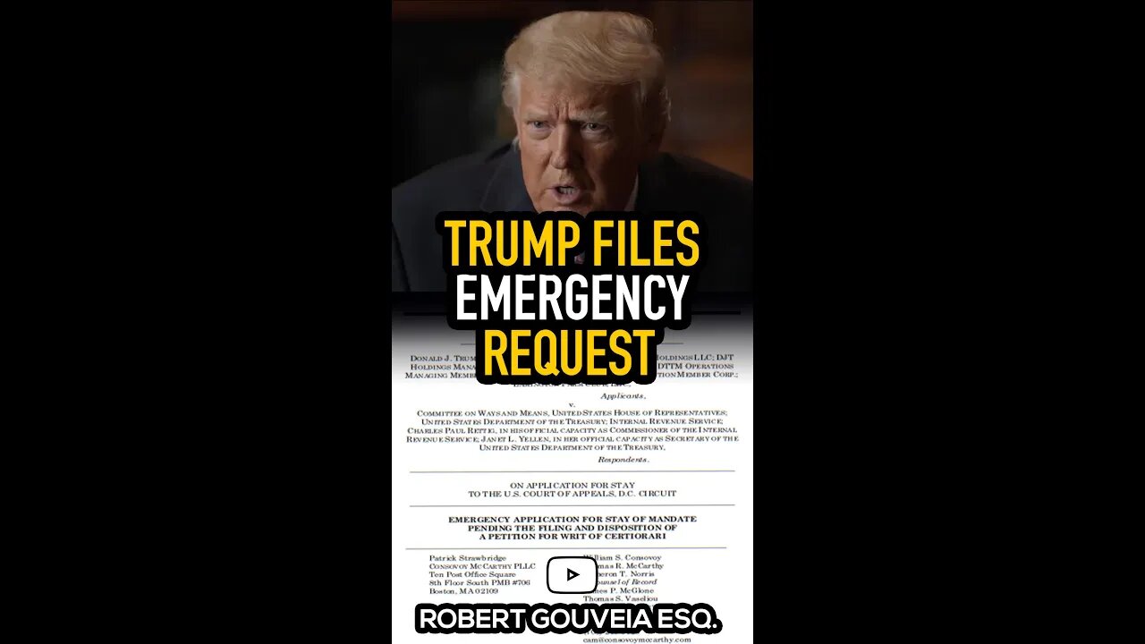 Trump's EMERGENCY Request to STOP Democrats at the Supreme Court #shorts