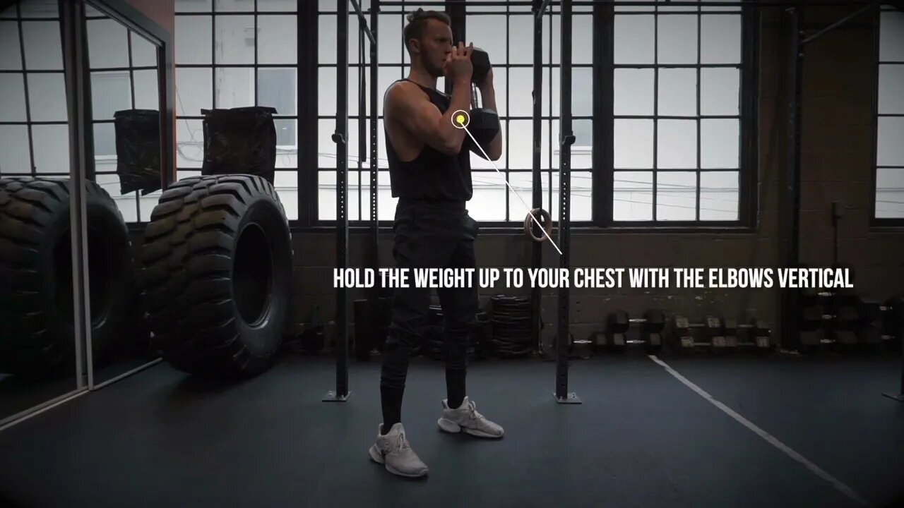 How to do Goblet Squat Leg Exercise