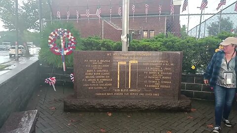 The FDNY Engine 72 9/11 Memorial Ceremony 3929 East Tremont Ave 9/11/2023 NYCEMSwatch