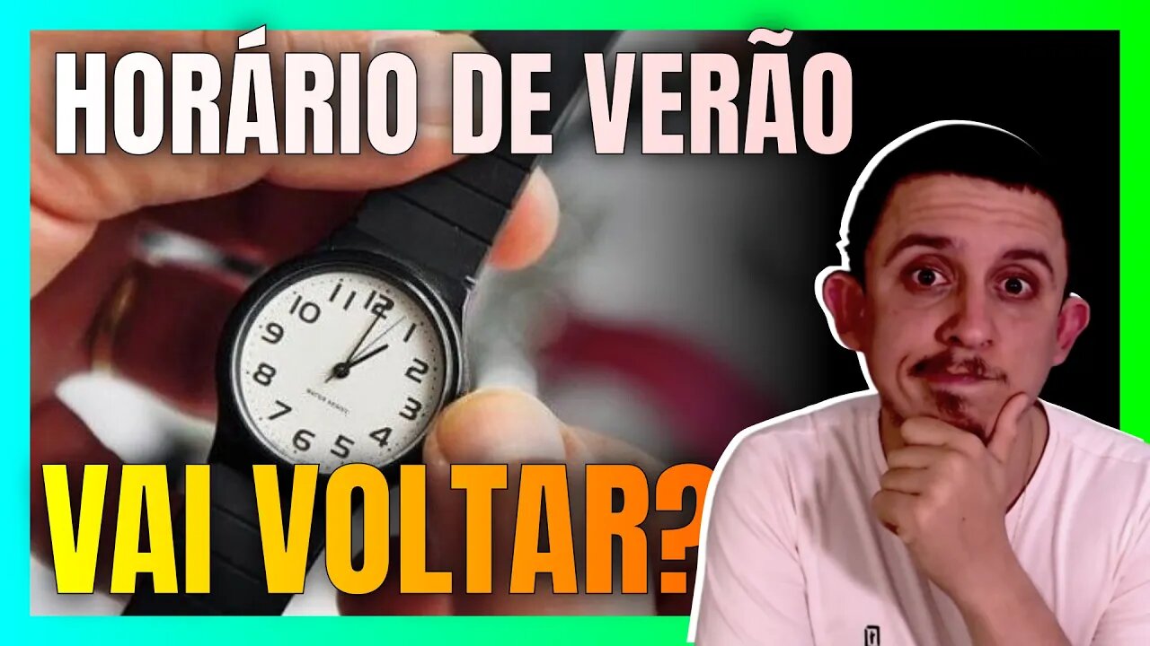 LULA faz enquete no TWITTER sobre o retorno do HORÁRIO DE VERÃO