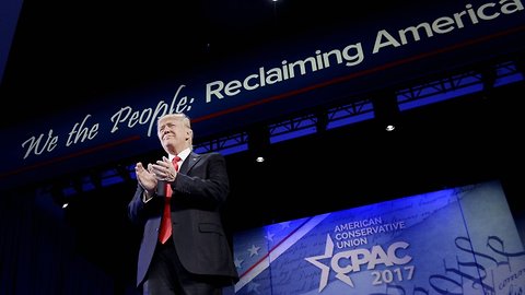 Trump's First CPAC Speech Set The Tone For His Rise In Politics