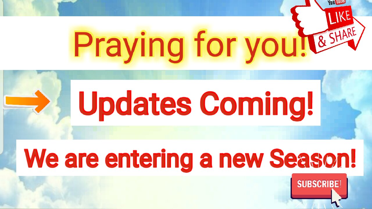 Updates Coming!!! Dust Storm; Tsunamis; Our Redemption draws Near. Subscribe.