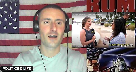 BIDEN VOTER'S KNOW NOTHING ABOUT BIDEN FT. @LibertyHangout ((HILARIOUS))