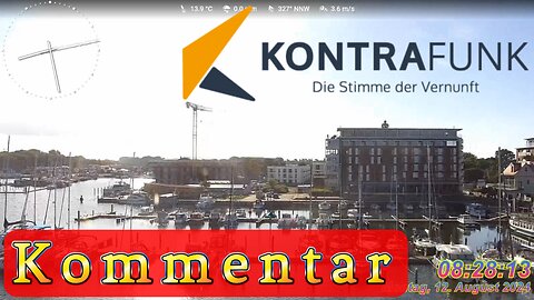 Kommentar im Kontrafunk 12.08.2024 - Jan David Zimmermann #glaubewenig, #hinterfragealles