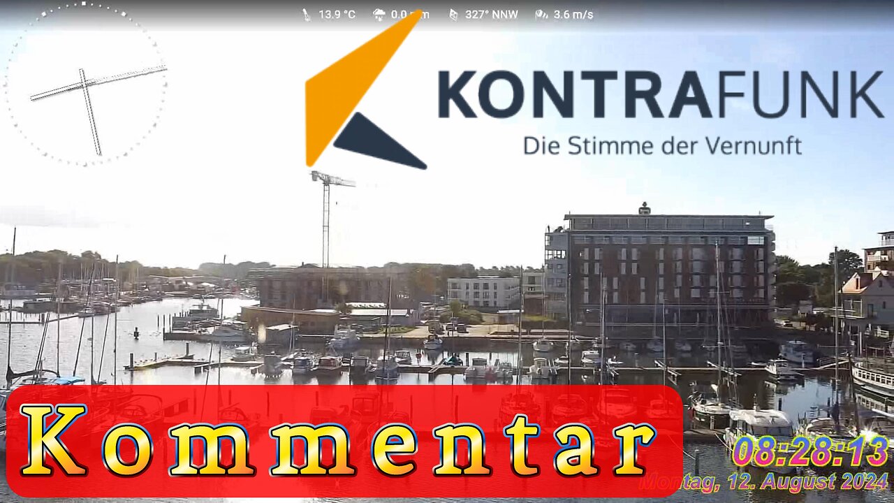 Kommentar im Kontrafunk 12.08.2024 - Jan David Zimmermann #glaubewenig, #hinterfragealles