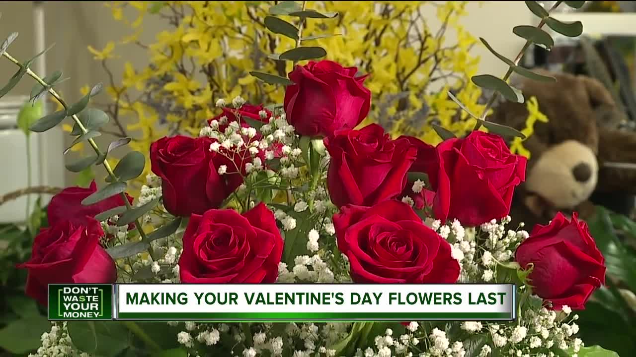 Making your Valentine's Day flowers last