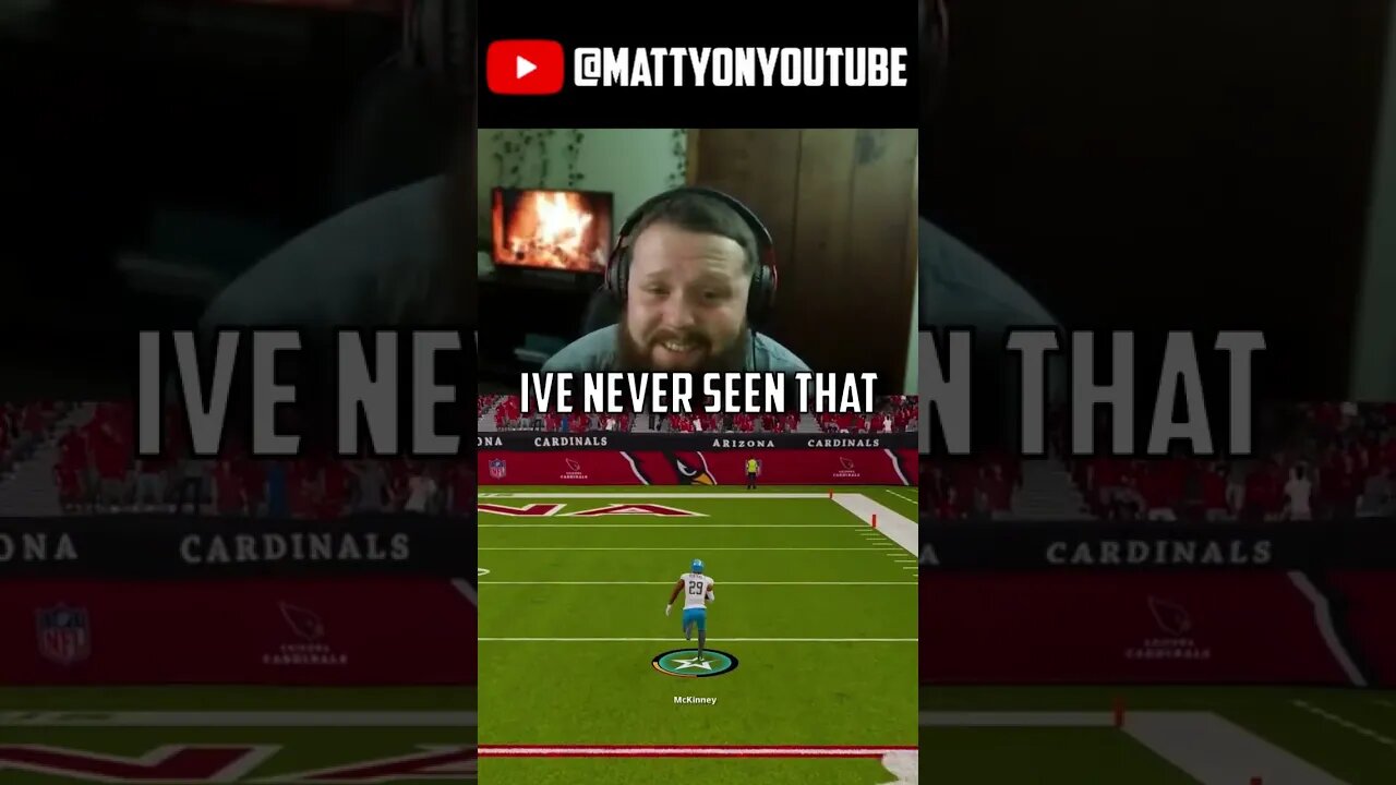 Never Before Have I Seen! #shorts #madden23 #madden23gameplay